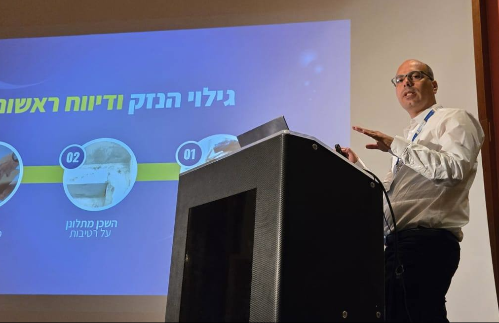 ספי סבאג מרצה בכנס מקצועי שמאות ביטוח